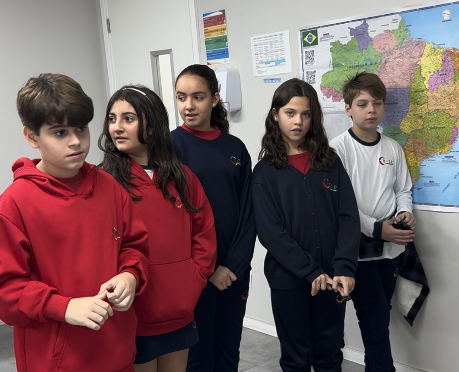 Projeto sobre guerra Rússia e Ucrânia desenvolvido por alunos do M6 para a GP Fair