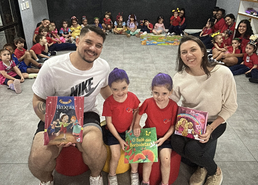 Família presente no Storytelling na Educação Infantil